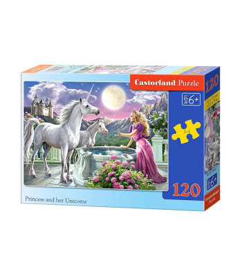 Puzle Princess and her Unicorns 120 el. B-13098