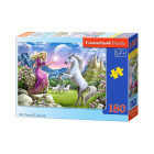 Mans Draugs Vienradzis Puzzle 180 Elemente