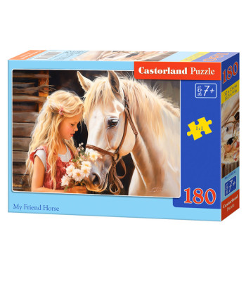 Bērnu puzle My Friend Horse, 180 detaļas B-018536