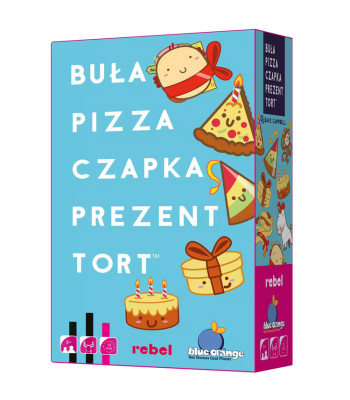 Rebel kāršu spēle “Bulciņa, pica, cepure, dāvana, torte” GR0836