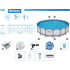 Bestway Stelažinis Baseins 549x122cm 11in1 56462