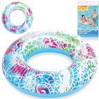 Bestway piepūšamais peldēšanas gredzens ar rokturiem ZILS 91cm 36084