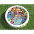 Bestway Sausais baseins ar bumbiņām ZIEDU 102x25cm + 50 bumbiņas un rotaļlietas 52466