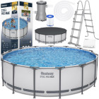 Bestway Baseins ar karkasu 457x122cm 11in1 56438