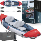 Bestway piepūšams kajaks 2-personām LITE-RAPID X2 + airis max 160kg 65077