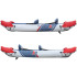 Bestway piepūšams kajaks 2-personām LITE-RAPID X2 + airis max 160kg 65077