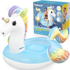 Bestway piepūšamais matracis peldēšanai ar rokturiem VIENRADZIS 224x164cm 41113