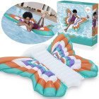 Bestway Pludmales Piepūšamais Matracis - Liels Ūdens Atpūtas Krēsls TAURIŅŠ 193x176cm 43963