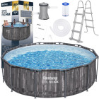 Bestway Baseins ar rāmi 366x100cm 8in1 koks 5614X