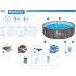 Bestway Baseins ar rāmi 366x100cm 8in1 koks 5614X