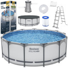 Bestway karkasa baseins 396x122cm 8in1 5618W