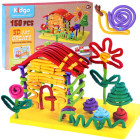 Radošās elastīgās kluči Makaroni nūjiņas 150 gab.