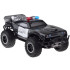 Liels tālvadības policijas monster truck ar apgaismojumu RC0626