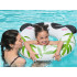 Bestway Pūšamais peldēšanas aplis bērniem 60kg PANDAS LĀCIS 85x76cm 36351