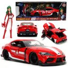 Metāla auto Robotech: Miriya Sterling & 2020 Toyota Supra 1:24 ZA6184