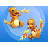 Mattel Konstruktori MEGA Pokemoni Charmander 10cm 180 elementi ZA6186
