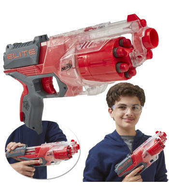 Hasbro Nerf Disruptor rotaļu pistole ar 6 putu šautriņām 27m ZA6188
