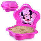Plastmasas smilšu kaste ar vāku MUSZELKA 2v1 baseins Minnie Mouse SP0884