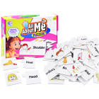 Izglītojošas puzles angļu valodā - ķermeņa daļas