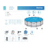 Bestway Baseins Ar Rāmi 4,27m x 1,07m 11v1 56950