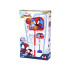 Basketbola komplekts Spidey regulējams grozs + bumba 14 cm SP0880