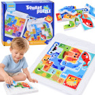 Tetris puzle “Jūras dzīvnieciņi”, 12 detaļas ZA6136
