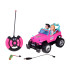 tālvadības rozā apvidus auto lellēm ar zēna un meitenes figūriņām RC0734