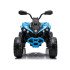 bērnu elektriskais kvadracikls can-am 24v ar eva riteņiem un gaismām