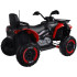 bērnu akumulatora kvadracikls 4x4 pa0328 sarkans