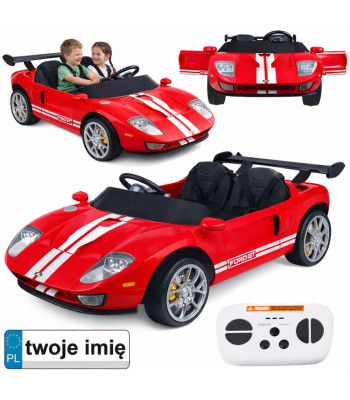 Bērnu elektromobilis Ford GT ar 4 motoriem un tālvadības pulti, 2 vietām PA0337
