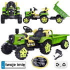 akumulatora traktors ar piekabi pa0234