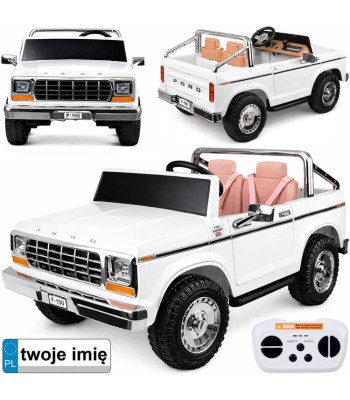 Bērnu elektriskais divvietīgais pikaps Ford Bronco PA0338