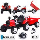 akumulatora traktors ar piekabi pa0234