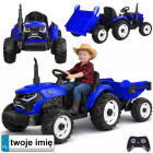 akumulatora traktors ar piekabi un kustīgu izgāzēju PA0347