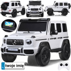 akumulatora automašīna mercedes g klase 63 amg 4x4 ar skārienpaneli un radio 2 bērniem pa0309