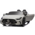 Mercedes-AMG GT63 elektriskā automašīna bērniem, divvietīga, pelēka