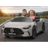 Mercedes-AMG GT63 elektriskā automašīna bērniem, divvietīga, pelēka