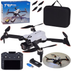 salokāms drons ar kameru un atmiņas karti rc0756