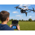 salokāms drons ar kameru un atmiņas karti rc0756