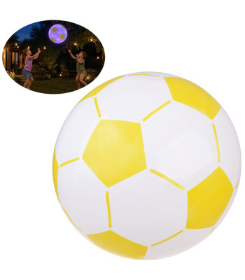 Piepūšama LED bumba bērniem, viegla un spīdoša, ideāli piemērota spēlēm – SP0869, 45 cm