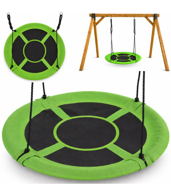 Dārza šūpoles “Stārķa ligzda”, apaļas, maksimālā slodze 250 kg – SP0877, 100 cm