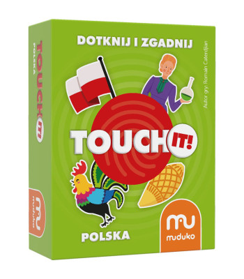 Muduko kāršu spēle Touch IT – pieskaries un uzmini, Polska GR0729