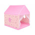 pasteļtoņu sapņu mājiņa meitenēm rotaļu telts 120x100x130 cm za6156