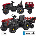 Bērnu akumulatora traktors ar piekabi PA0240