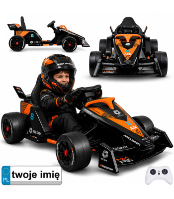 Akumulatora sacīkšu bolīds bērniem Formulā E McLaren NEOM PA0346