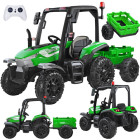 liels bērnu traktors ar piekabi 4x4 un tālvadības pulti pa0266