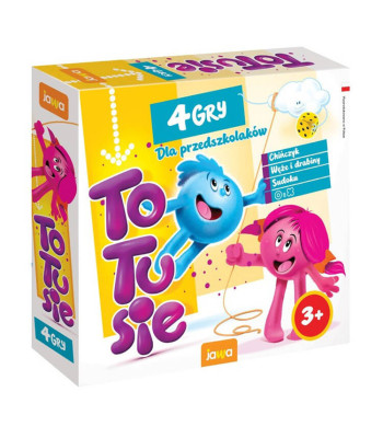 Jawa galda spēle pirmsskolas vecuma bērniem TOTUsie – 4 spēles GR0715