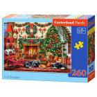Ziemassvētku puzle 260 elementu cozy fireplace