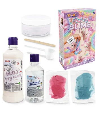 Tuban radošais sensorais Fluffy slime komplekts DIY, XL ZA6193