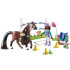 Playmobil Horses of Waterfall Zoe un zirgs Blaze ar šķēršļiem, 67 detaļas, ZA6713